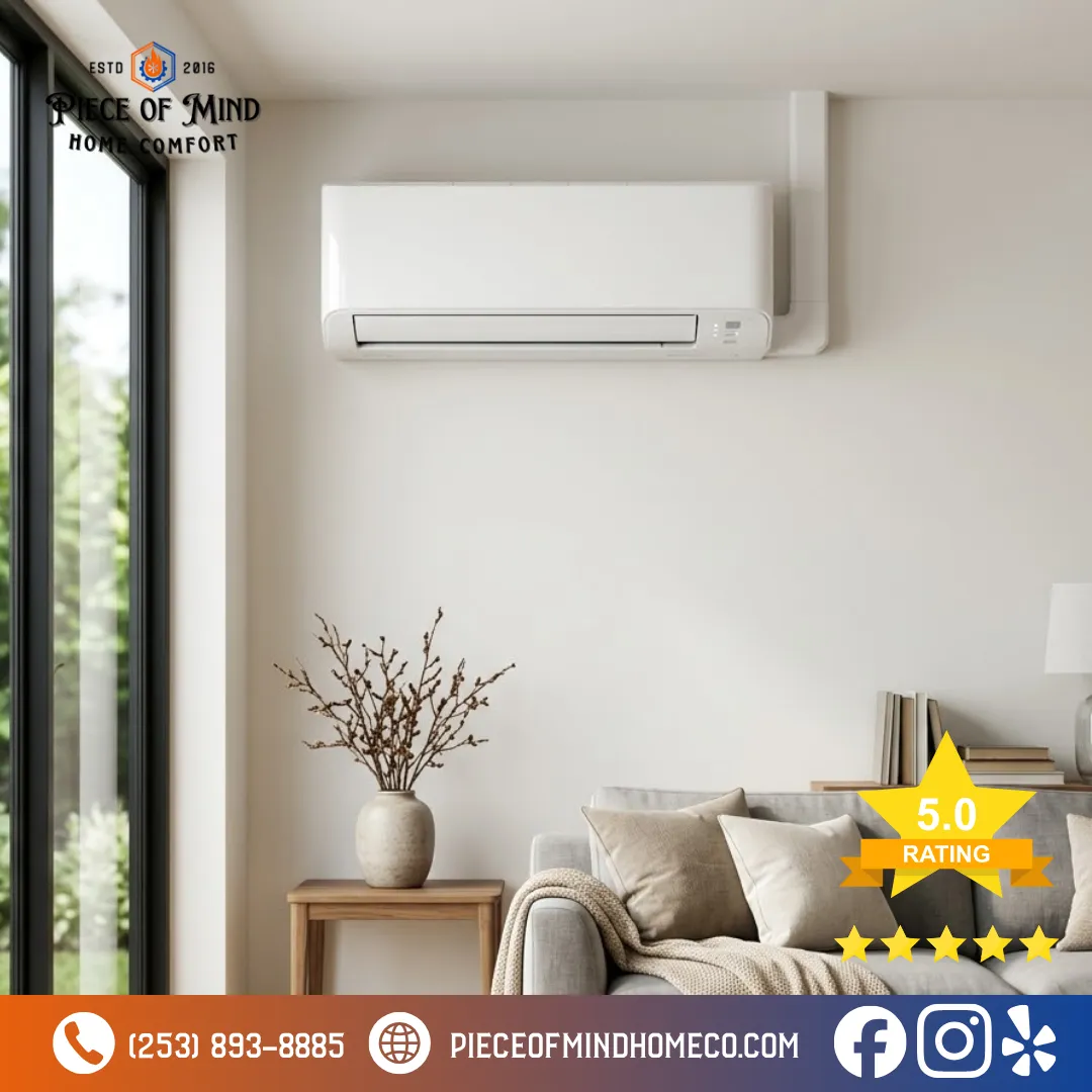 Zoned Comfort: Expert Ductless Mini-Split Installation in the South Sound
